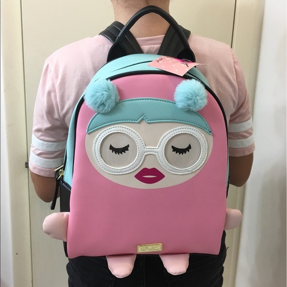 Betsey Johnson Handbags - NWT LUV Betsy Johnson Anime LBMIRA Pink Backpack